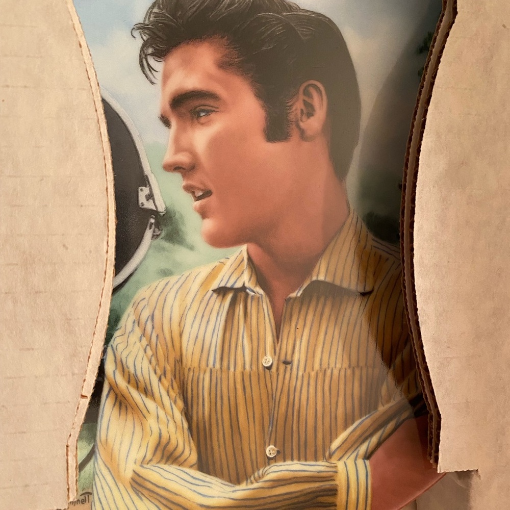 Elvis in Hollywood Collector’s Plate Limited Edition